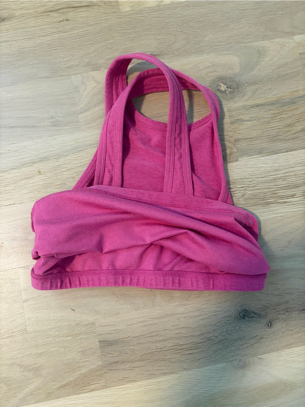 Beyond Yoga Pink Racerback Crop Tank - Picture 3 of 6